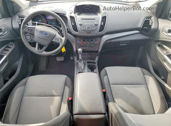 1FMCU9GD7HUC16488 2017 FORD ESCAPE Silver Dashboard view