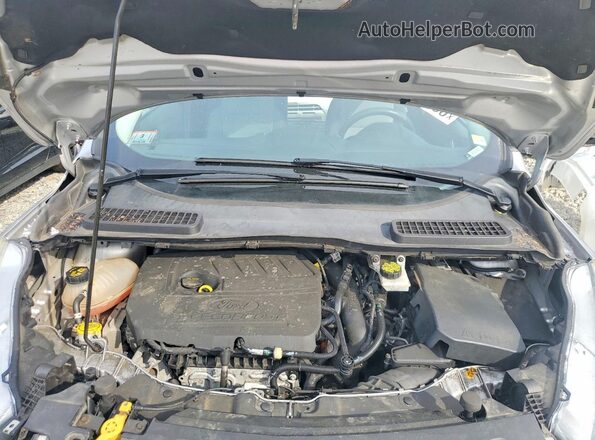 1FMCU9GD7HUC16488 2017 FORD ESCAPE Silver Engine compartment view