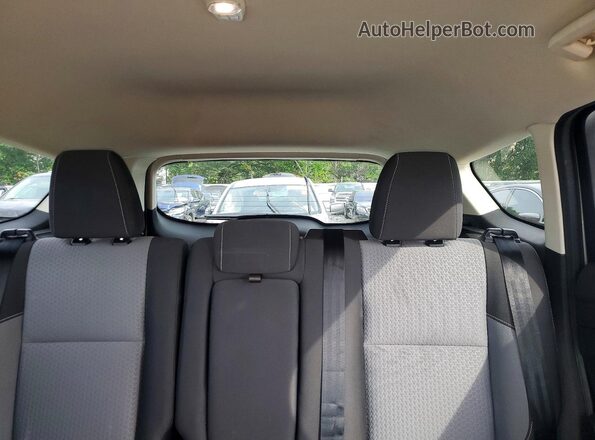 1FMCU9GD7HUC16488 2017 FORD ESCAPE Silver Rear seats view