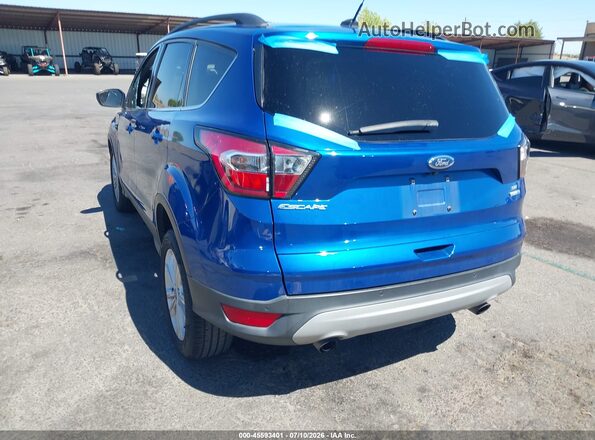 1FMCU9GD7HUC32285 2017 FORD ESCAPE Blue Задня ліва чверть
