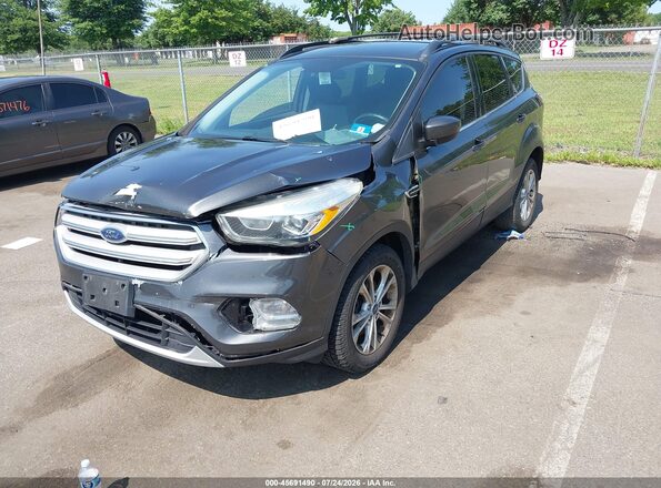1FMCU9GD7HUD72045 2017 FORD ESCAPE Gray Front left