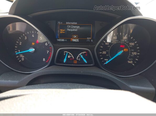 1FMCU9GD7HUD72045 2017 FORD ESCAPE Gray Rear seats view