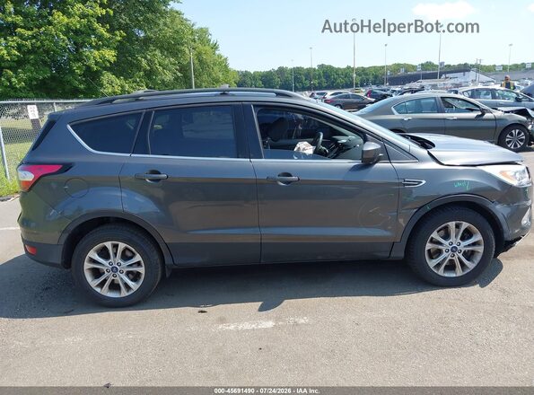 1FMCU9GD7HUD72045 2017 FORD ESCAPE Gray Rear interior view