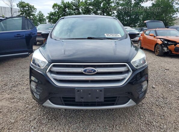 1FMCU9GD7HUE44913 2017 FORD ESCAPE Black Front view