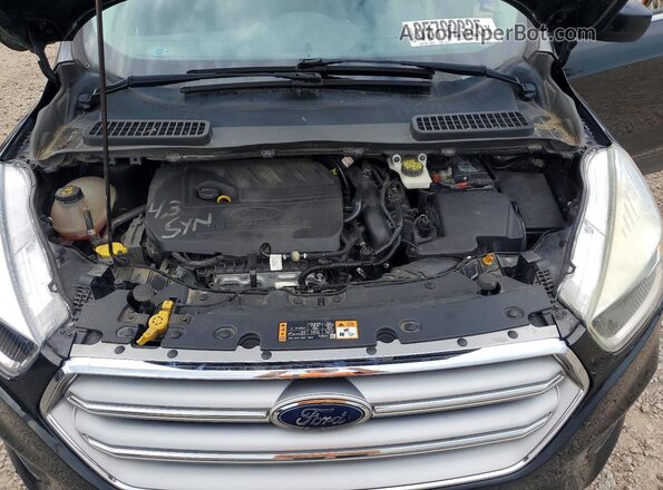 1FMCU9GD7HUE44913 2017 FORD ESCAPE Black Engine compartment view