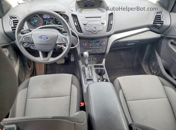 1FMCU9GD7HUE44913 2017 FORD ESCAPE Black Dashboard view