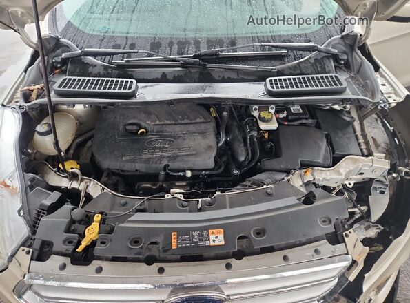 1FMCU9GD7HUE72713 2017 FORD ESCAPE Желто-коричневый Вид подкапотного пространства