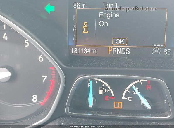 1FMCU9GD7HUE82545 2017 FORD ESCAPE Gray 