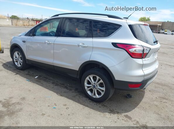 1FMCU9GD7JUA10805 2018 FORD ESCAPE Серебряный Задняя левая четверть
