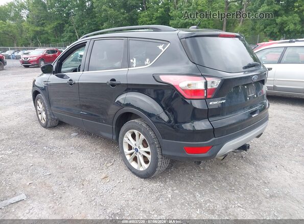 1FMCU9GD7JUA11825 2018 FORD ESCAPE Черный Задняя левая четверть