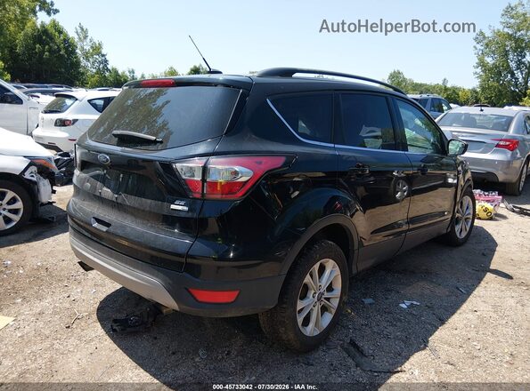 1FMCU9GD7JUA72978 2018 FORD ESCAPE Black Tył prawy