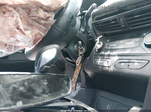 1FMCU9GD7JUA72978 2018 FORD ESCAPE Black Widok deski rozdzielczej