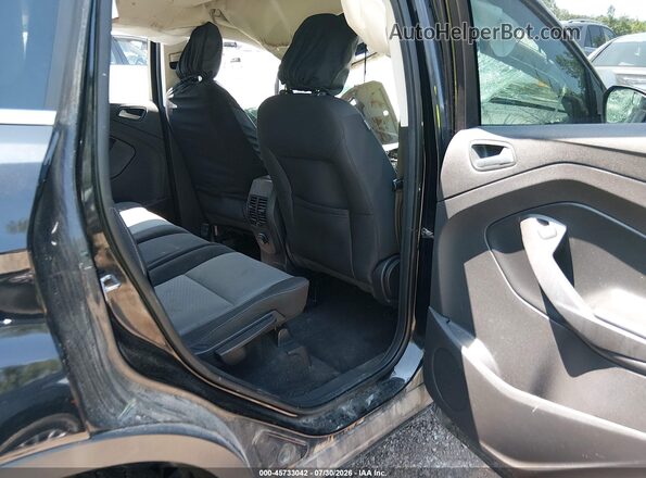1FMCU9GD7JUA72978 2018 FORD ESCAPE Black Widok naklejki z numerem VIN