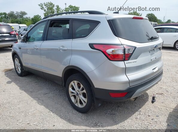 1FMCU9GD7JUA86735 2018 FORD ESCAPE Silver Rear left