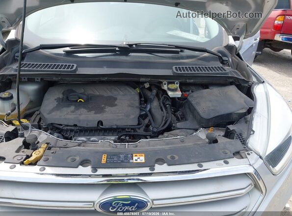 1FMCU9GD7JUA86735 2018 FORD ESCAPE Silver Rear view
