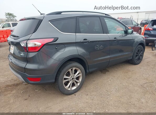 1FMCU9GD7JUB29387 2018 FORD ESCAPE Gray Rear right