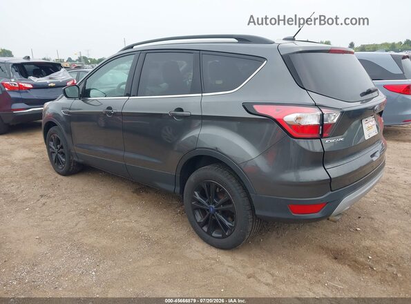 1FMCU9GD7JUB29387 2018 FORD ESCAPE Gray Rear left