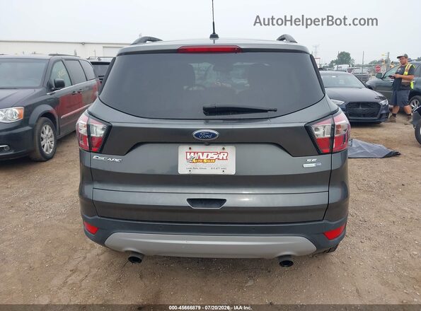 1FMCU9GD7JUB29387 2018 FORD ESCAPE Gray 