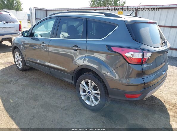 1FMCU9GD7JUB44133 2018 FORD ESCAPE Gray Задня ліва чверть