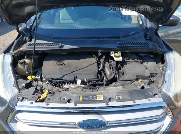 1FMCU9GD7JUB44133 2018 FORD ESCAPE Gray Вид ззаду