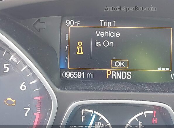 1FMCU9GD7JUB44133 2018 FORD ESCAPE Gray 
