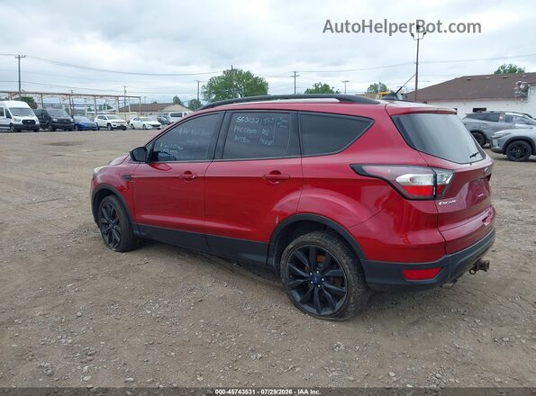 1FMCU9GD7JUC00118 2018 FORD ESCAPE Red Trasero izquierdo