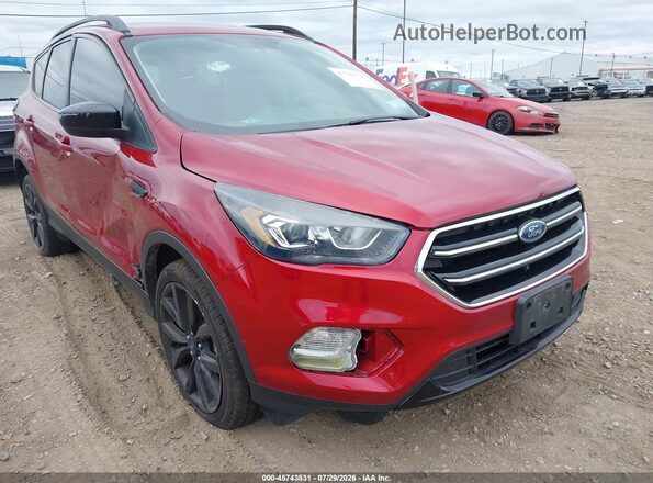 1FMCU9GD7JUC00118 2018 FORD ESCAPE Red Vista frontal