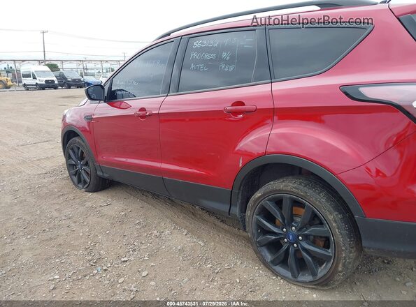 1FMCU9GD7JUC00118 2018 FORD ESCAPE Red 