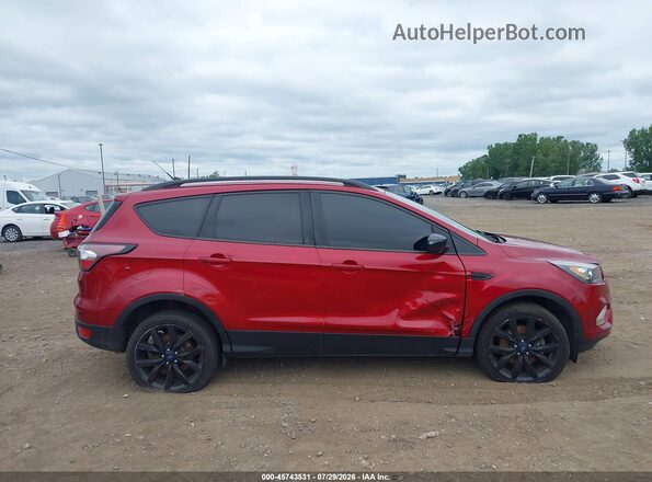 1FMCU9GD7JUC00118 2018 FORD ESCAPE Red Vista interior de 360 grados