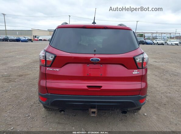 1FMCU9GD7JUC00118 2018 FORD ESCAPE Red 