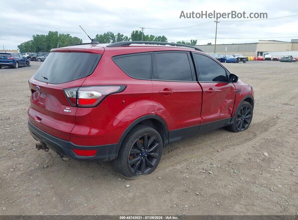 1FMCU9GD7JUC00118 2018 FORD ESCAPE Red Trasero derecho