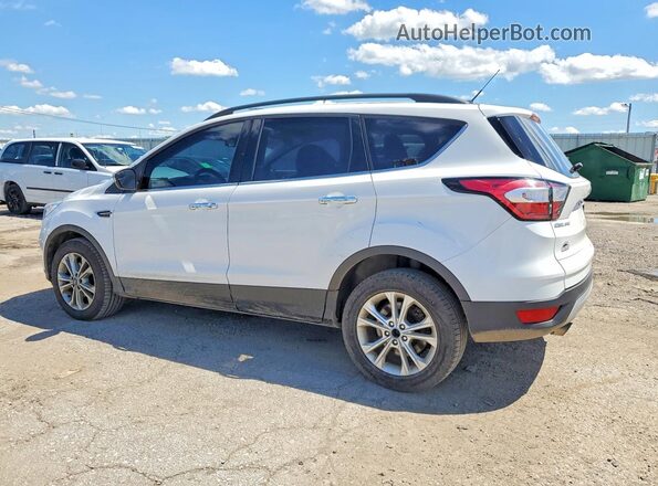 1FMCU9GD7JUC05318 2018 FORD ESCAPE Белый Задняя левая четверть