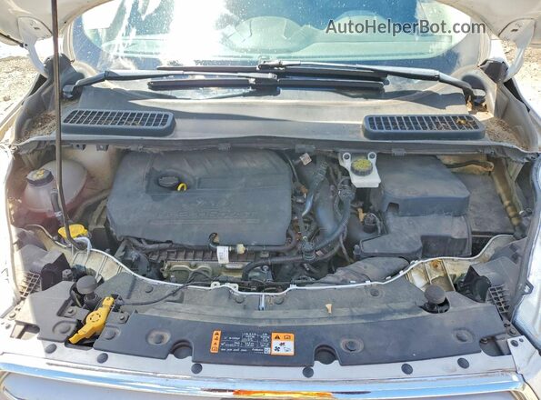 1FMCU9GD7JUC05318 2018 FORD ESCAPE Белый Вид подкапотного пространства