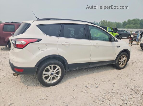 1FMCU9GD7JUC86062 2018 FORD ESCAPE White Задня права чверть