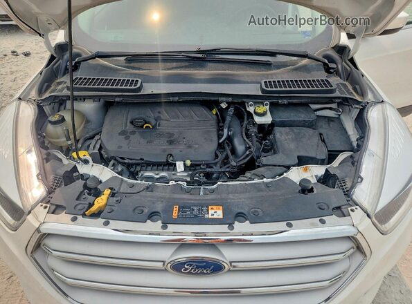 1FMCU9GD7JUC86062 2018 FORD ESCAPE White Вид задньої частини салону