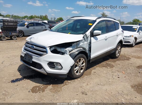 1FMCU9GD7JUC94193 2018 FORD ESCAPE White Przód lewy