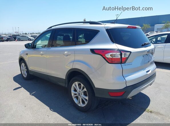 1FMCU9GD7JUD08769 2018 FORD ESCAPE Silver უკანა მარცხენა