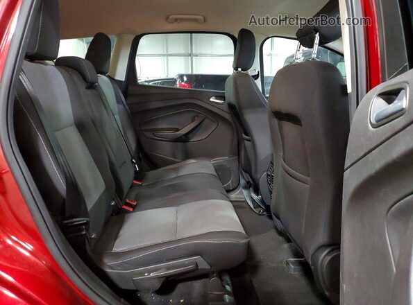 1FMCU9GD7JUD21697 2018 FORD ESCAPE Красный Вид задних сидений