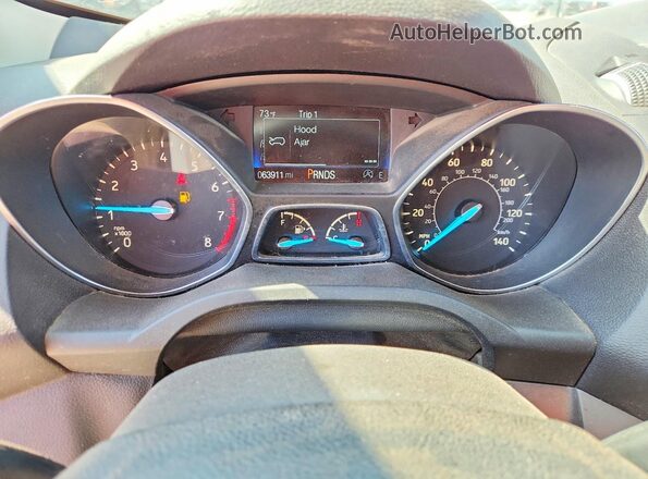 1FMCU9GD7KUB29570 2019 FORD ESCAPE White Widok zestawu wskaźników