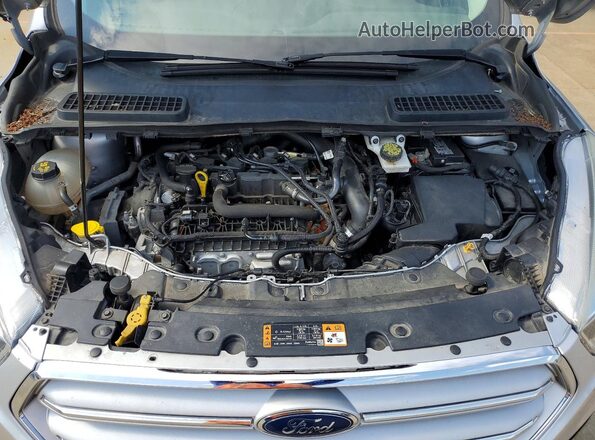 1FMCU9GD7KUB71396 2019 FORD ESCAPE Silver Вид підкапотного простору