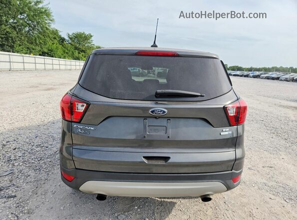 1FMCU9GD7KUC07071 2019 FORD ESCAPE Gray Rear view