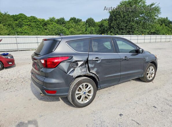 1FMCU9GD7KUC07071 2019 FORD ESCAPE Gray Rear right