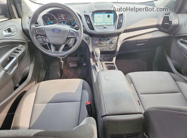 1FMCU9GD7KUC07071 2019 FORD ESCAPE Gray Dashboard view