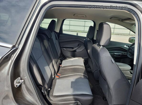 1FMCU9GD7KUC07071 2019 FORD ESCAPE Gray Rear interior view