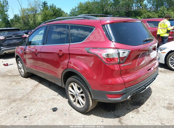 1FMCU9GD8HUA56931 2017 FORD ESCAPE Red Հետևի ձախ