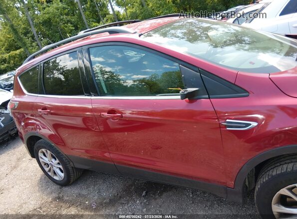 1FMCU9GD8HUA56931 2017 FORD ESCAPE Red Սալոնի հետևի տեսք