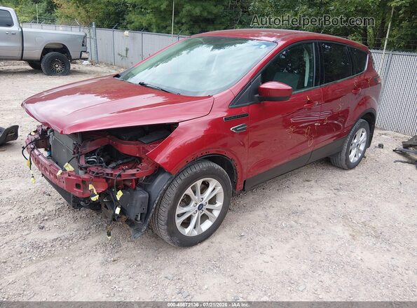 1FMCU9GD8HUB02550 2017 FORD ESCAPE Maroon Առջևի ձախ երեք քառորդ տեսարան