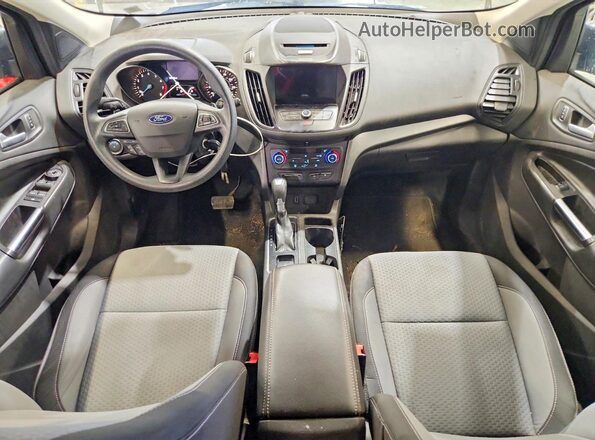 1FMCU9GD8HUB94372 2017 FORD ESCAPE Серый Вид панели приборов