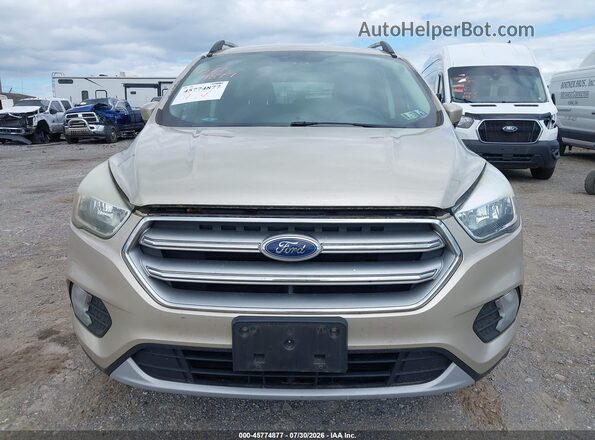 1FMCU9GD8HUC62542 2017 FORD ESCAPE Бежевый Вид спереди
