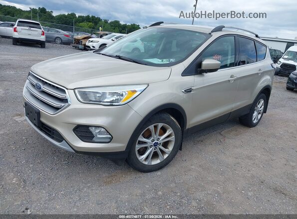 1FMCU9GD8HUC62542 2017 FORD ESCAPE Бежевый Передняя левая четверть